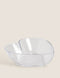 Medium Glass Heart Serving Bowl